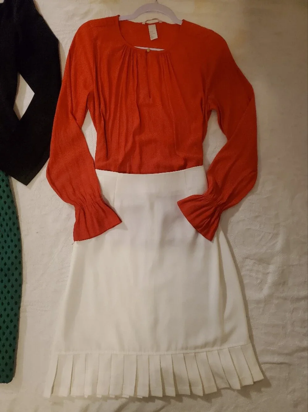 Lot 8 Office Work Pencil Skirts Blouses Blazer Bundle Skirt Set Suit Retro Chic